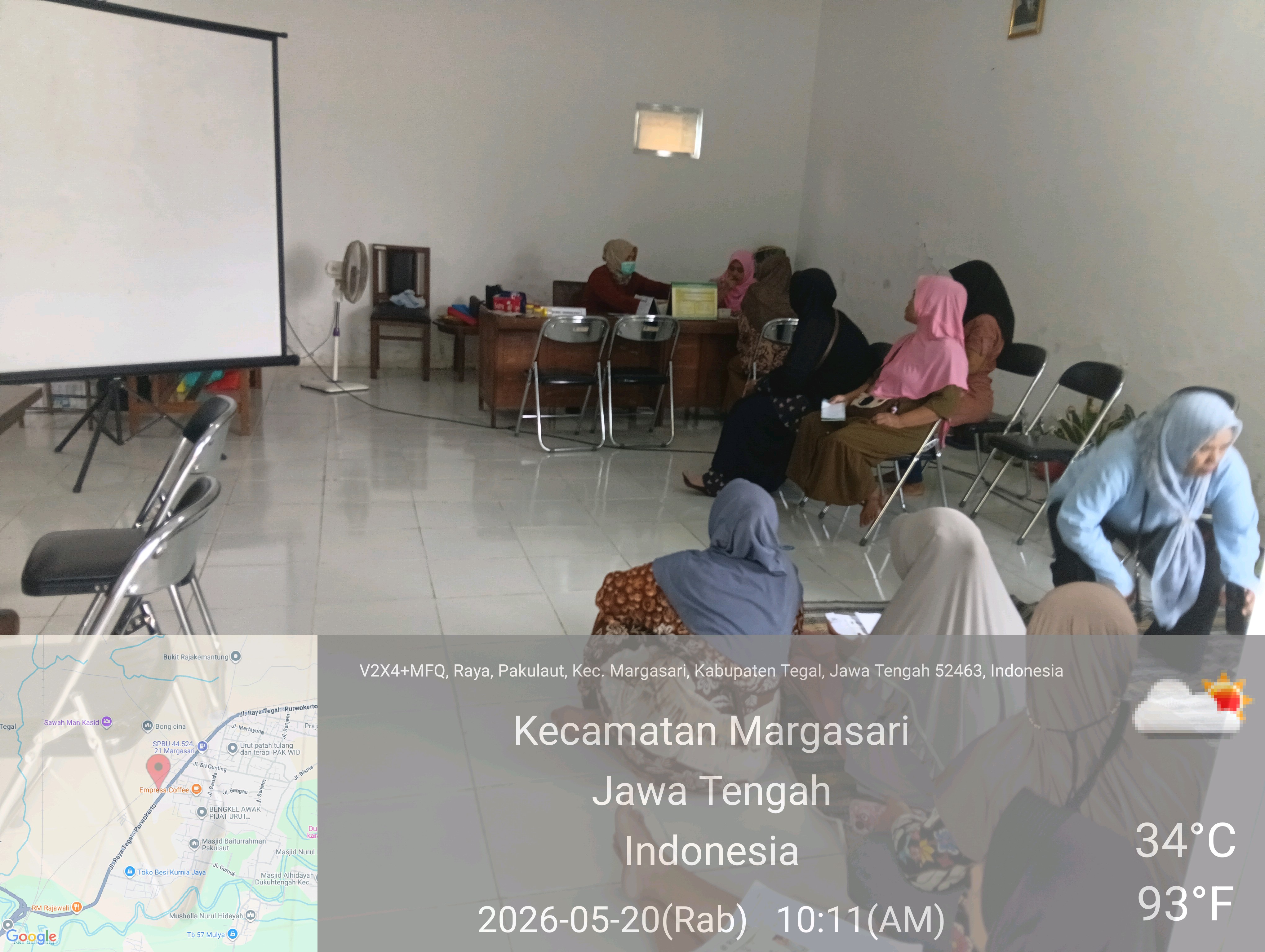 Pelayanan MKJP Dalam Rangka Harlah Aisyiyah Kecamatan Margasari