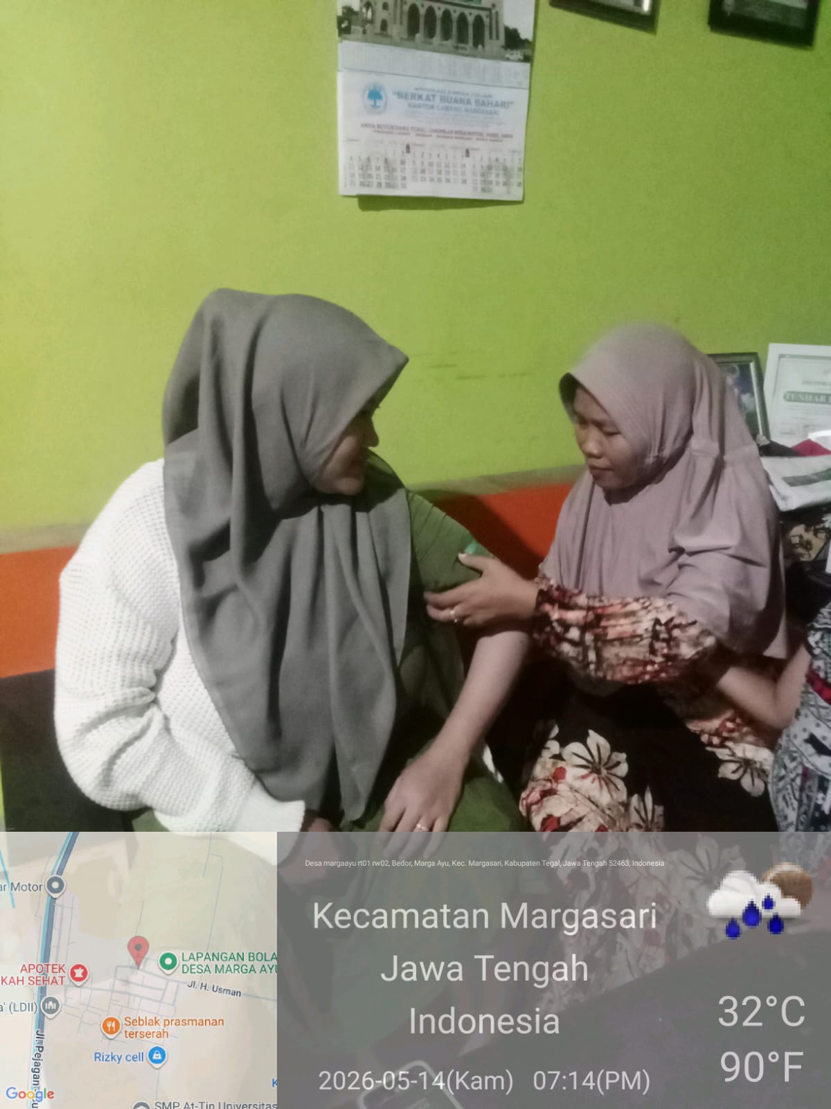 Pendampingan Catin TPK Desa Marga Ayu Kecamatan Margasari