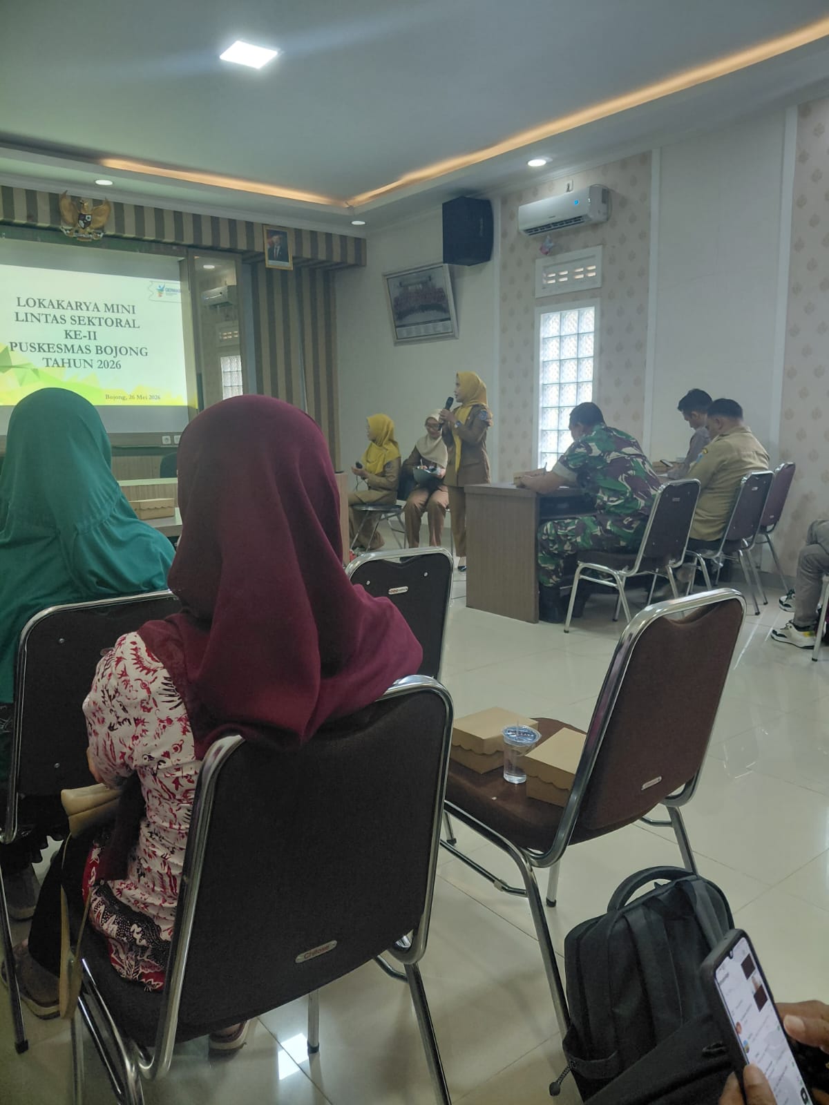 Koordinasi Linsek Kesehatan di Kecamatan Bojong