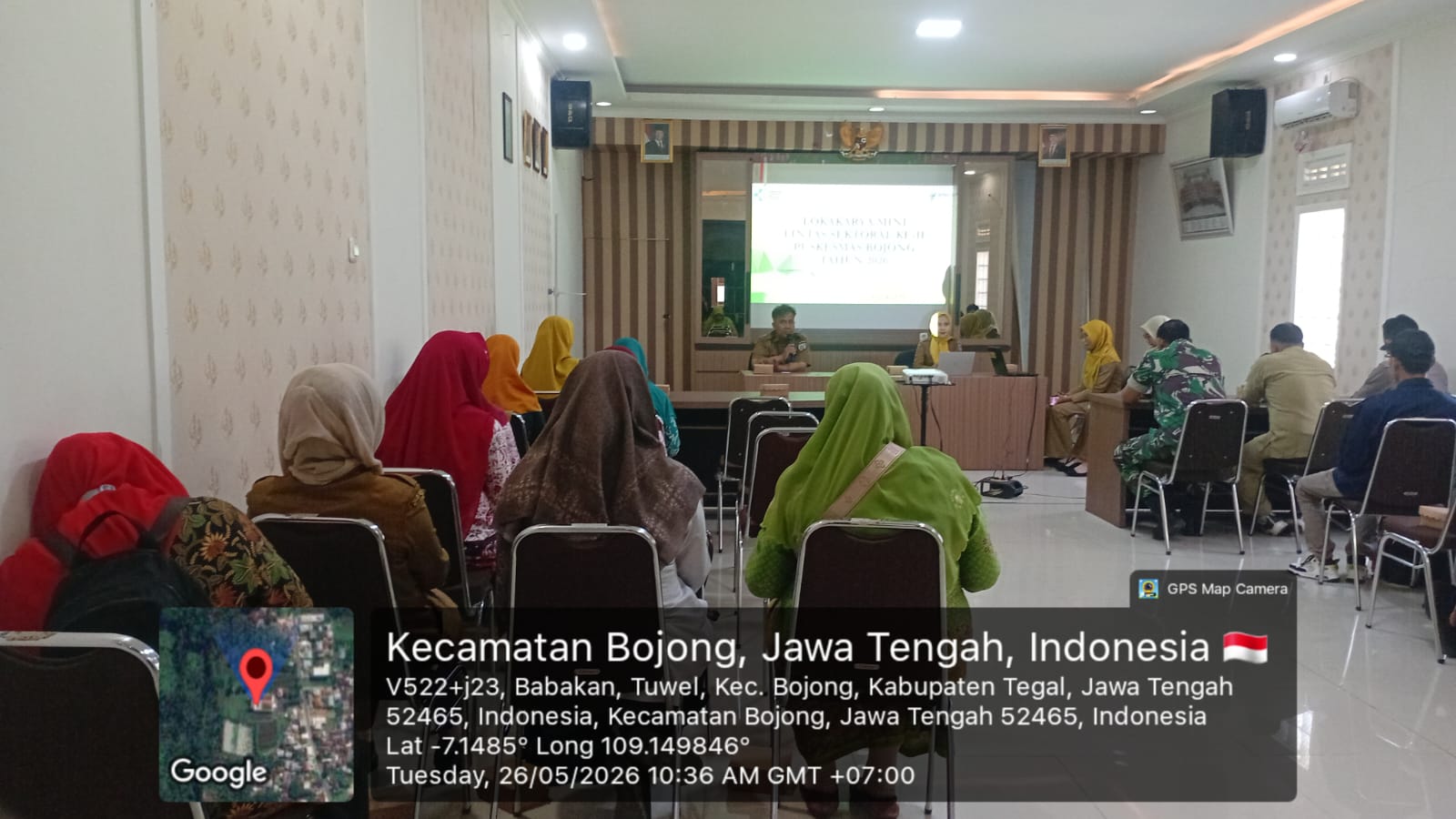 Koordinasi Linsek Kesehatan di Kecamatan Bojong