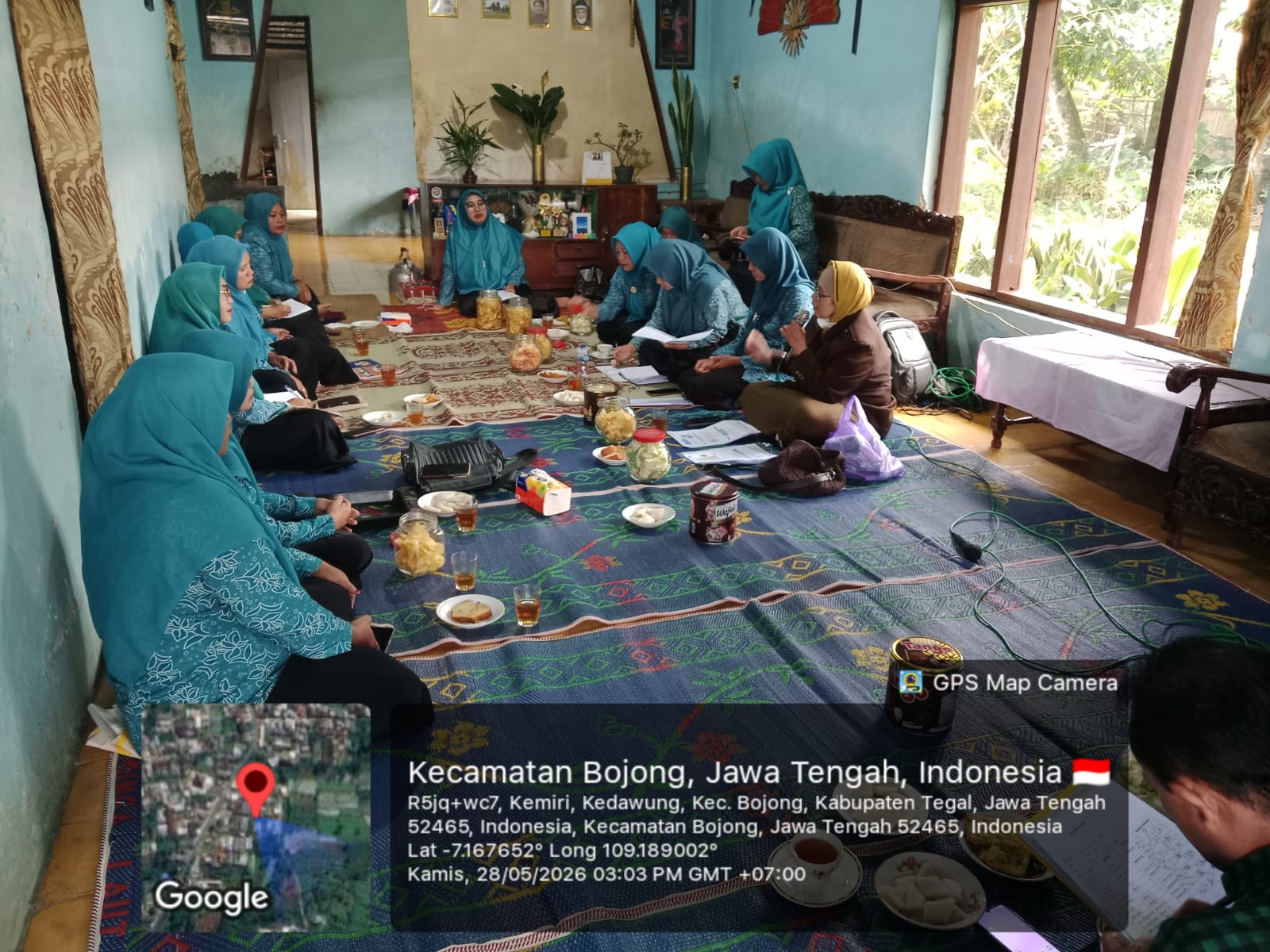 Sosialisasi Pokja Kampung Keluarga Berkualitas (KB) di Desa Kedawung Kecamatan Bojong.