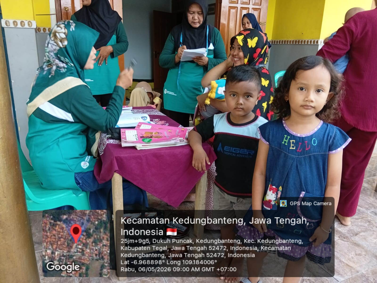 KEGIATAN POSYANDU MAWAR DESA KEDUNGBANTENG