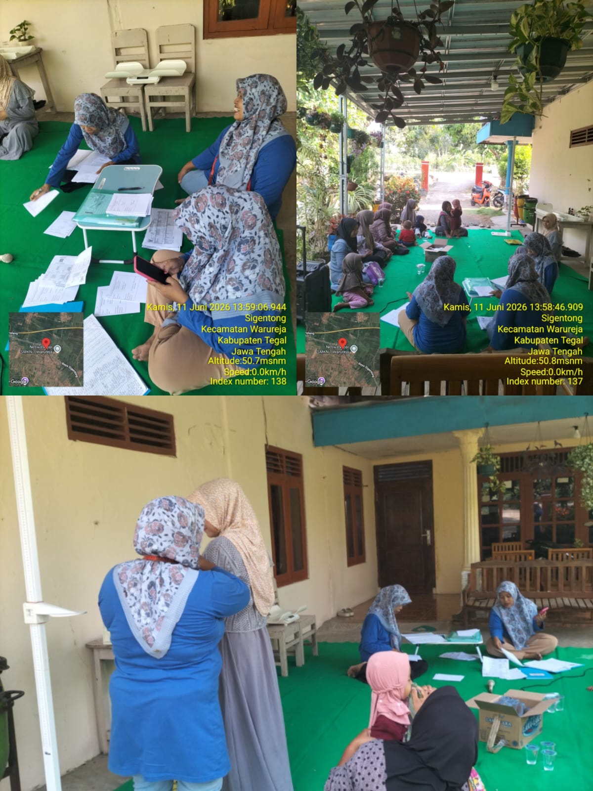 SOSIALISASI PMT LOKAL DI DESA SIGENTONG KEC.WARUREJA