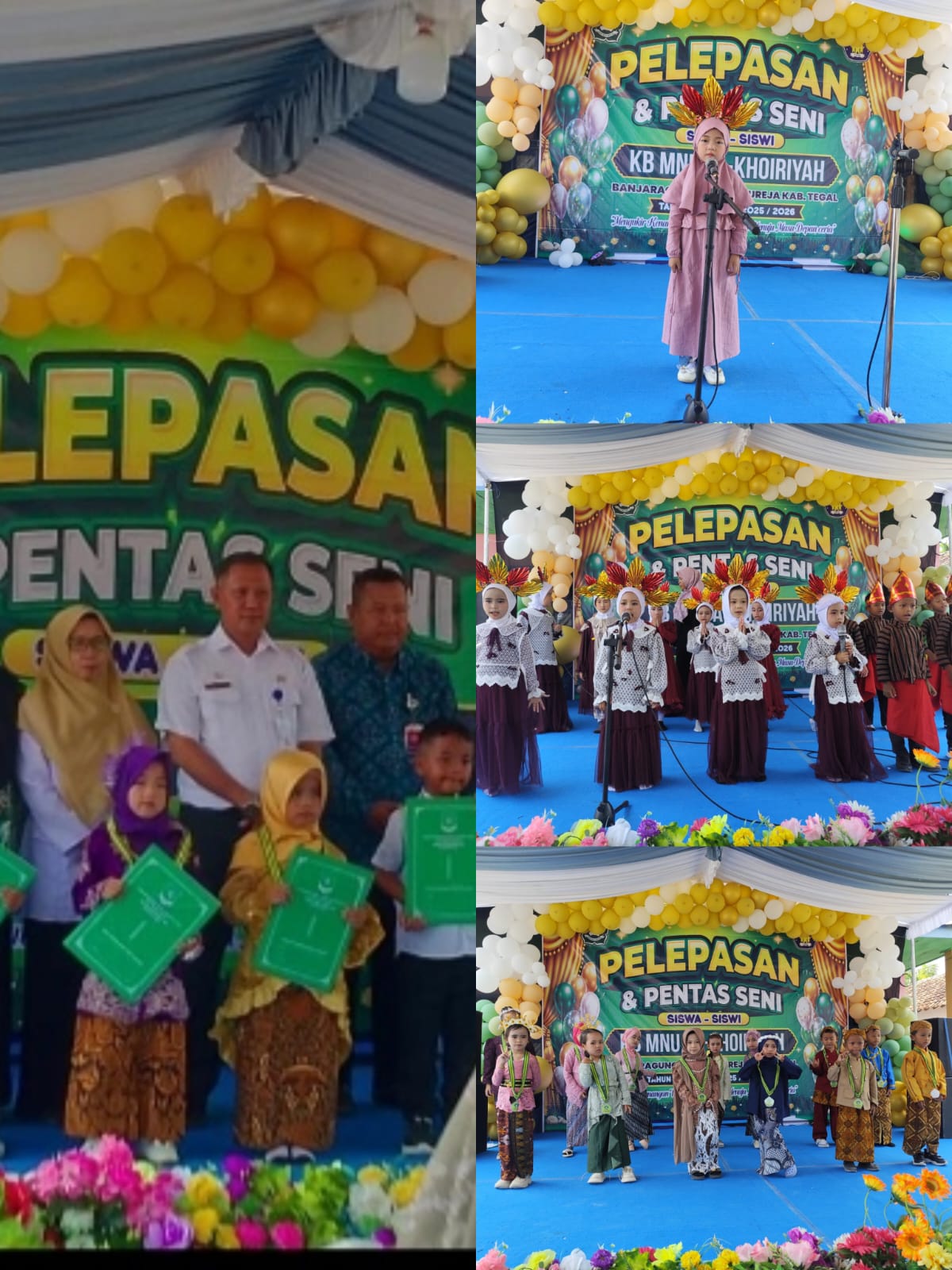MENGHADIRI UNDANGAN PELEPASAN KELOMPOK BERMAIN