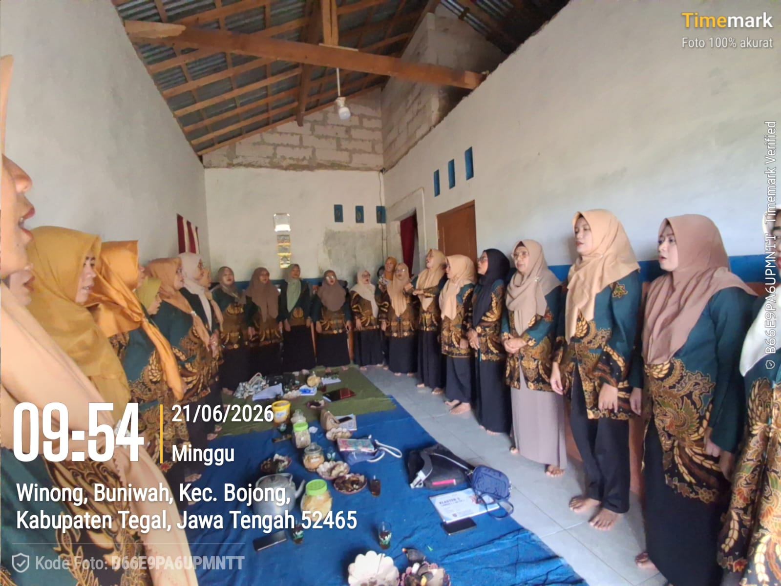 REMBUG POSYANDU 6 SPM PADA PERTEMUAN RUTIN KADER POSYANDU DI KECAMATAN BOJONG