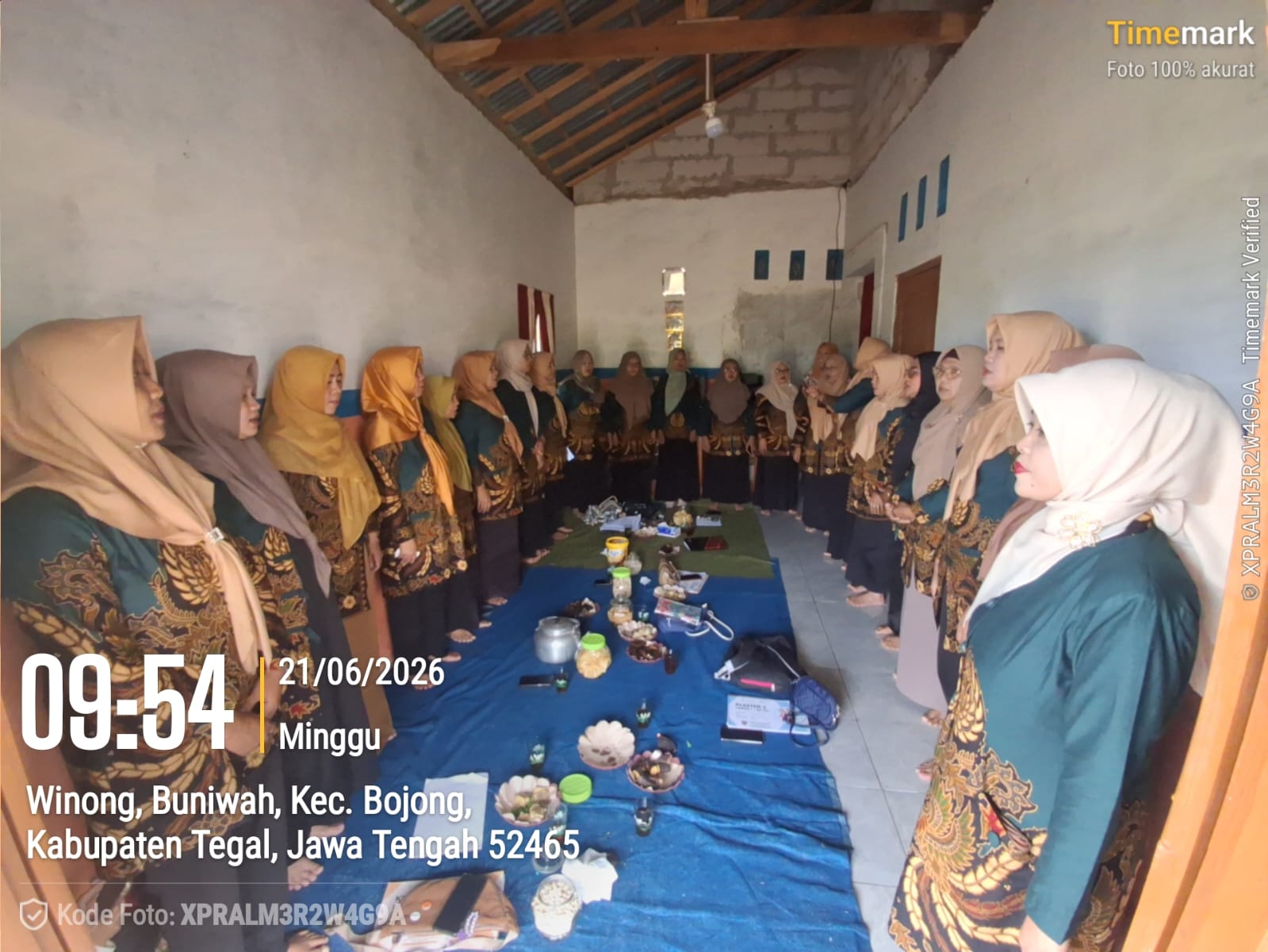 REMBUG POSYANDU 6 SPM PADA PERTEMUAN RUTIN KADER POSYANDU DI KECAMATAN BOJONG