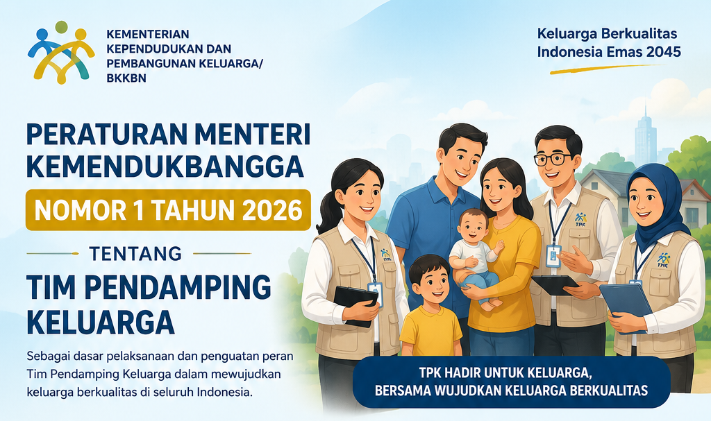 Mengenal Isi Permendukbangga No.1 / 2026 tentang Tim Pendamping Keluarga