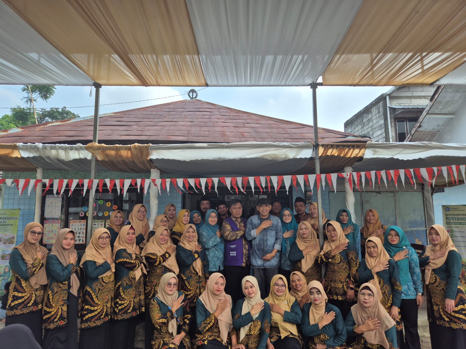 "BUNIWAH SEHAT" melalui Launching Posyandu 6 spm di Dusun Krajan Kecamatan Bojong