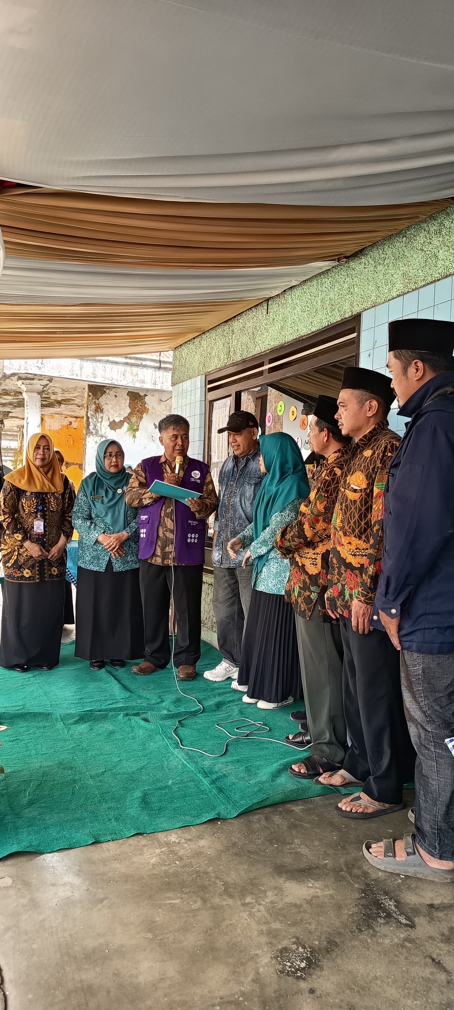 "BUNIWAH SEHAT" melalui Launching Posyandu 6 spm di Dusun Krajan Kecamatan Bojong