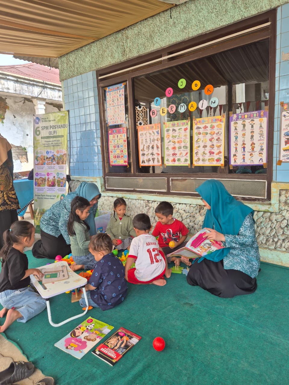 "BUNIWAH SEHAT" melalui Launching Posyandu 6 spm di Dusun Krajan Kecamatan Bojong