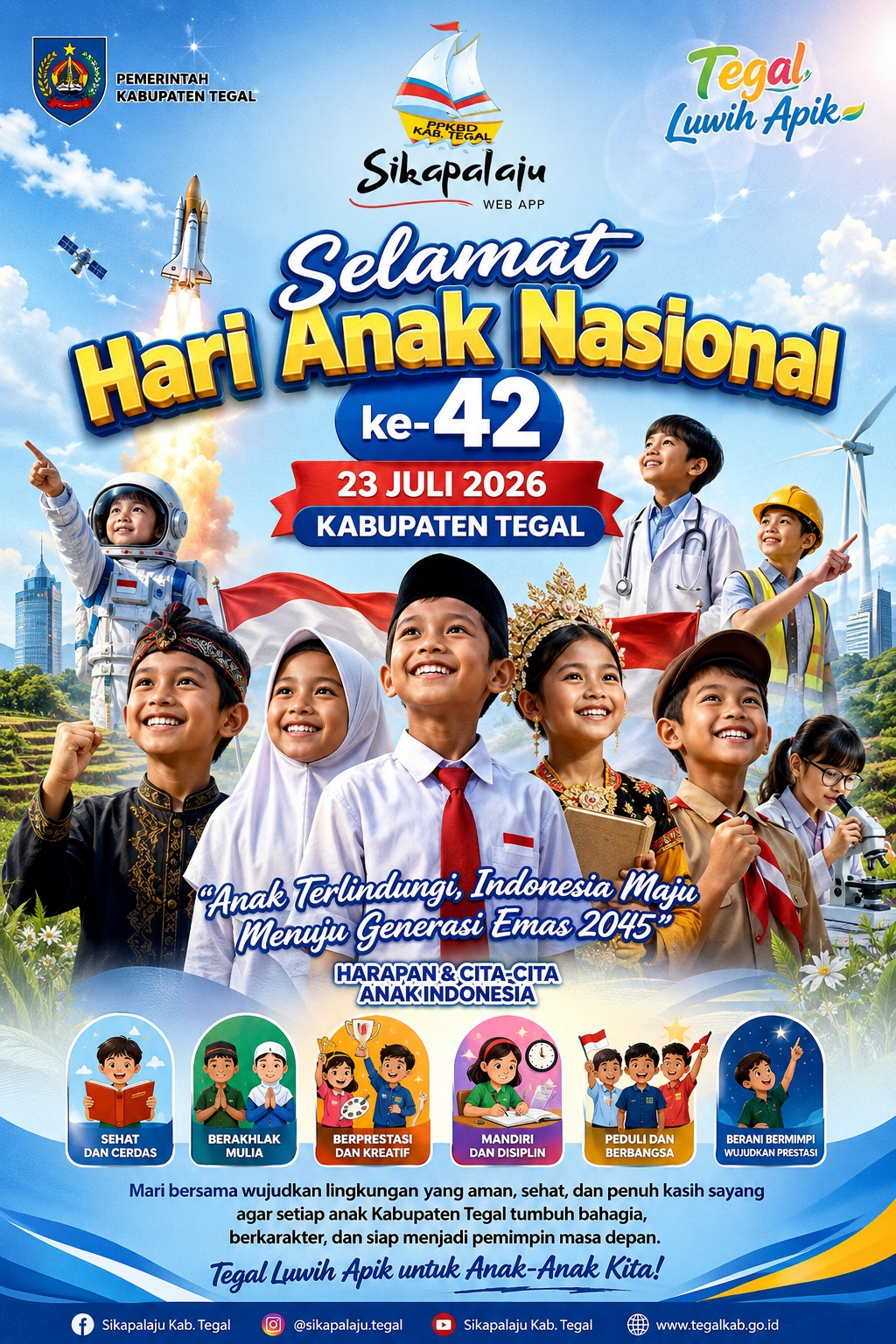 SELAMAT MEMPERINGATI HARI ANAK NASIONAL 2026