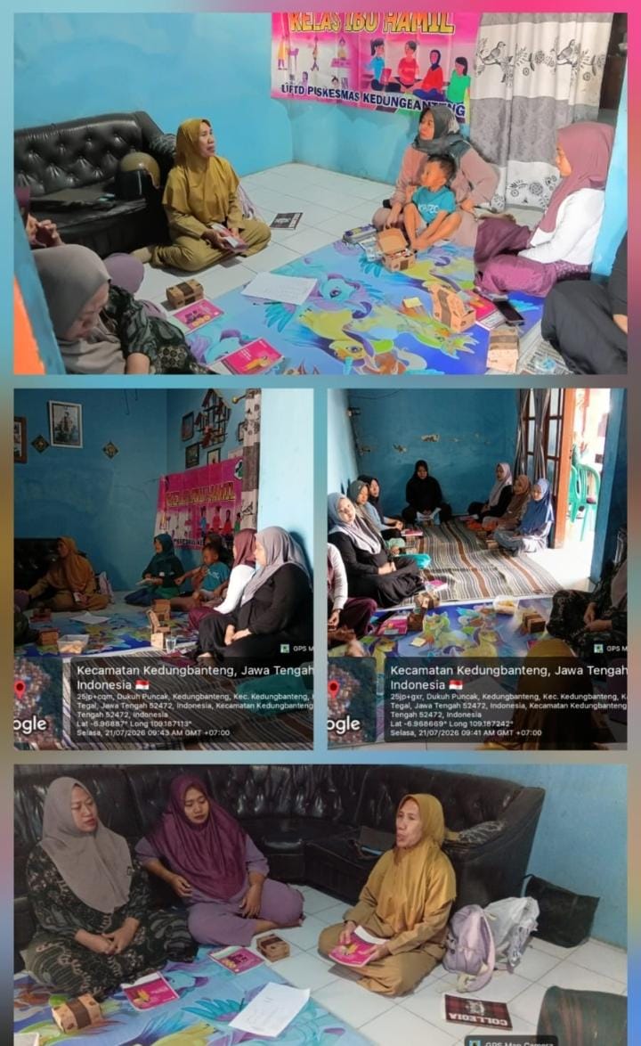 Kelas Ibu Hamil di Desa Kedungbanteng Kecamatan Kedungbanteng