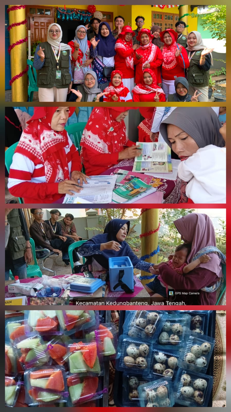 KEGIATAN POSYANDU MAWAR DESA KEDUNGBANTENG