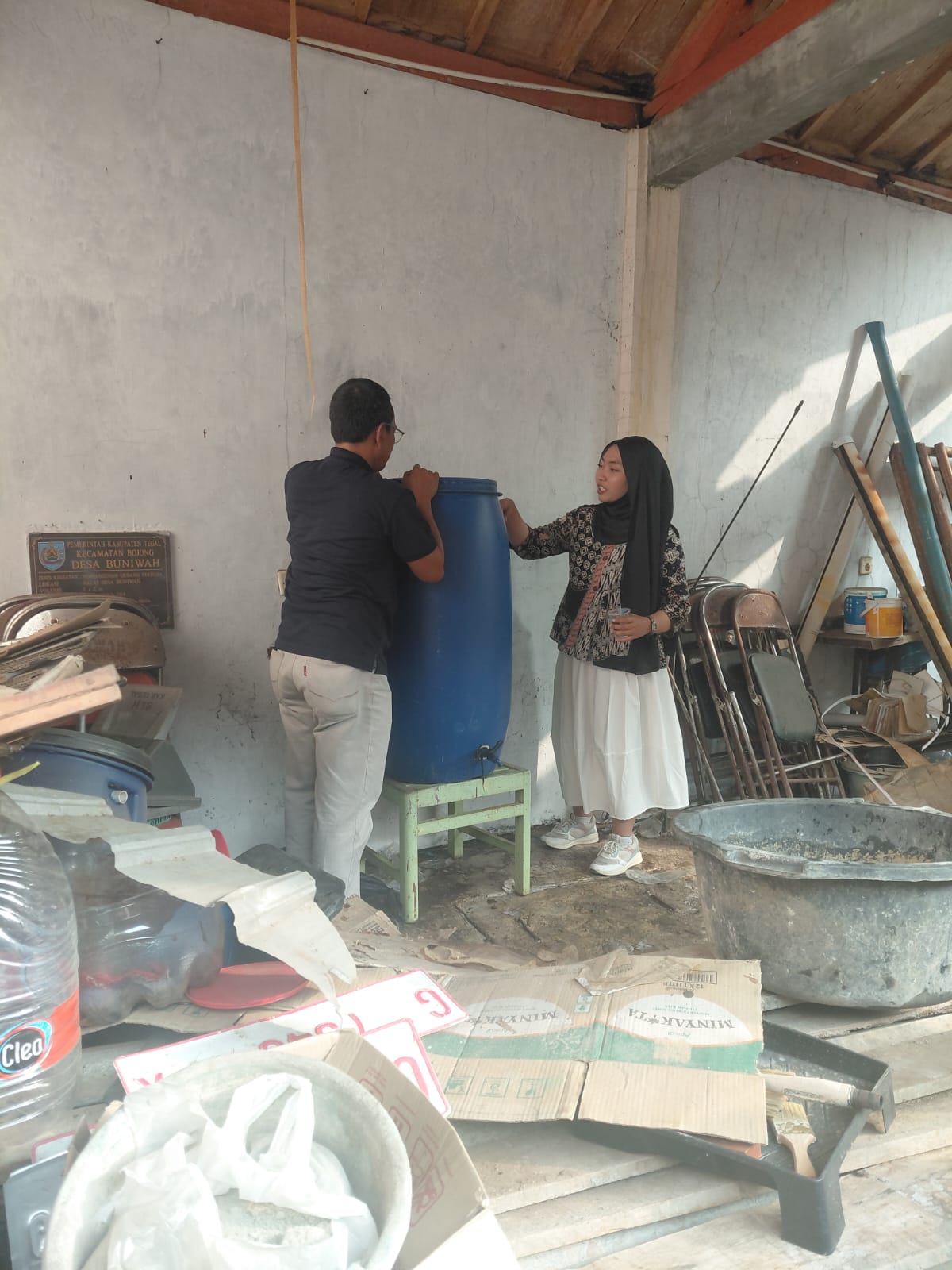 DOSEN PULANG KAMPUNG PENDAMPINGAN DESA BUNIWAH  MENUJU DESA MANDIRI PANGAN DAN GIZI DI KECAMATAN BOJONG